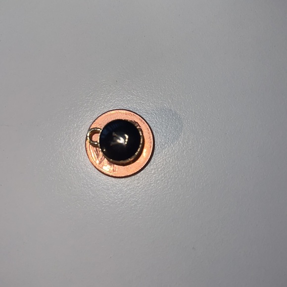 LIMITED QUANTITIES 2 LEFT LV Cute charm 1 black gold upcyle ideas for jewelry - Picture 16 of 17